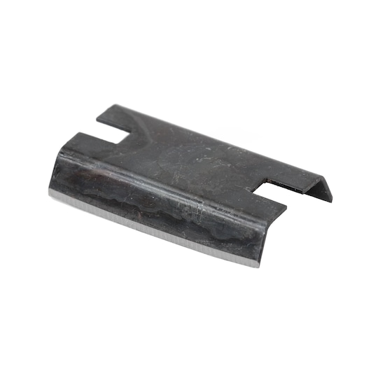 STANLEY metal camera mounting plate, angled top-down view on white background