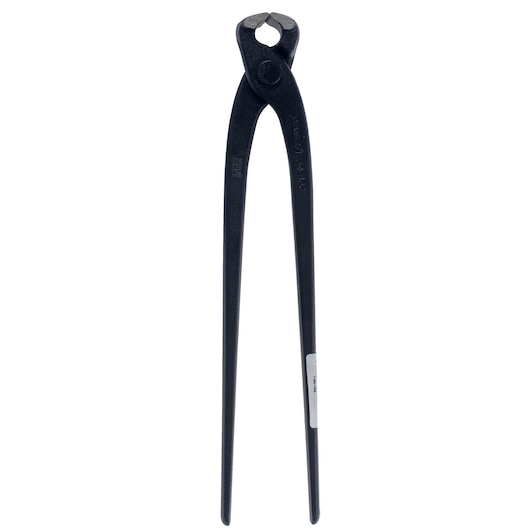 Long-handled black nipper pliers used for cutting and gripping, shown upright against a white background.