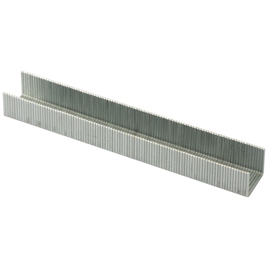 Photo of STANLEY staples strip, silver, SKU 1-TRA206T, product category Photography, angled on white background.