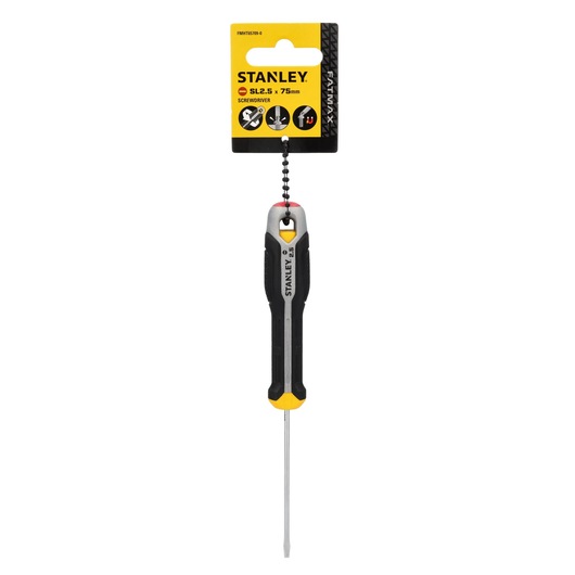 Chave de Fenda STANLEY® Plano 2,5mmx75mm
