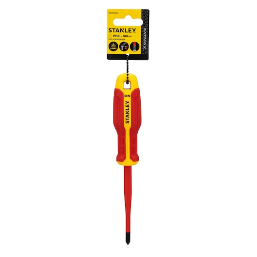 Chave de Fenda STANLEY® Phillips Isolado 1000v PH2x100mm