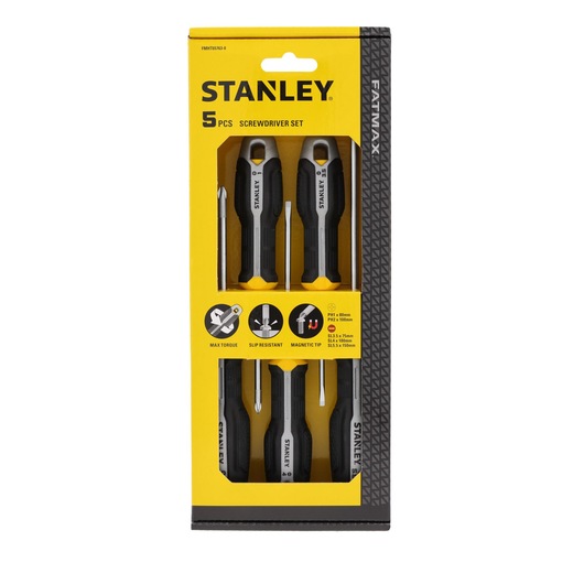 Conjunto Chaves de Fenda STANLEY® Phillips/Pozidriv -5 Peças