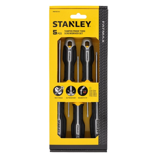 Conjunto Chaves de Fenda STANLEY® Torx® - 6 Peças