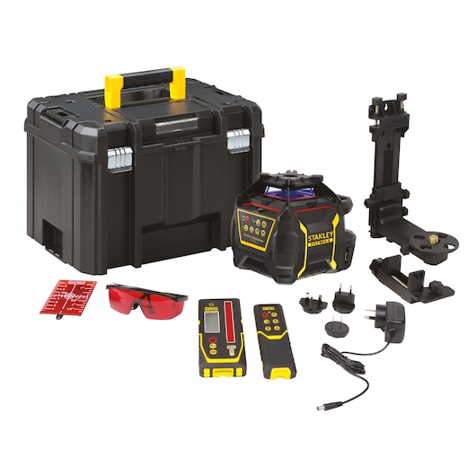 Nível laser rotativo vermelho RL700L STANLEY® FATMAX® Bateria de Lítio