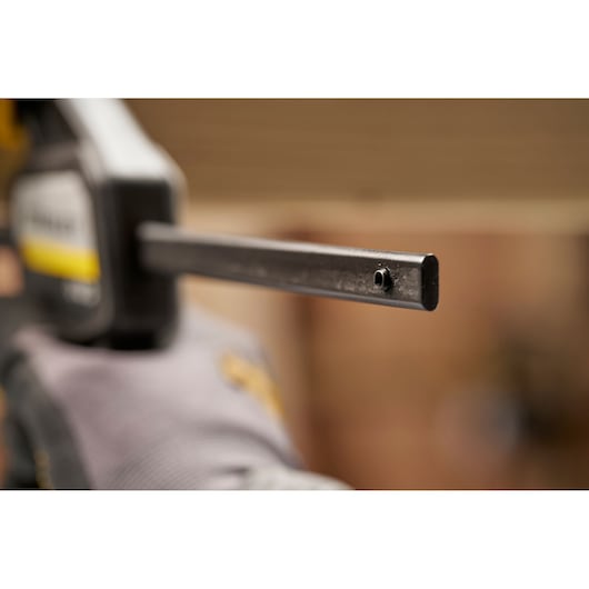 Stanley FMHT83271-0 photography of clamp rail detail shown in a close-up angle.