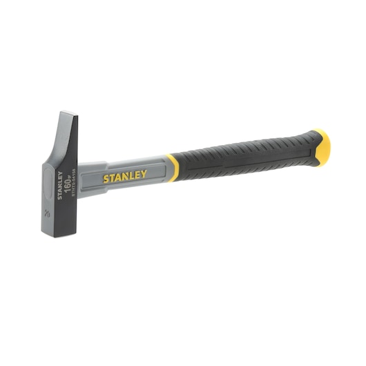Stanley STHT0-54158 hammer with black and yellow handle, shown against a white background.