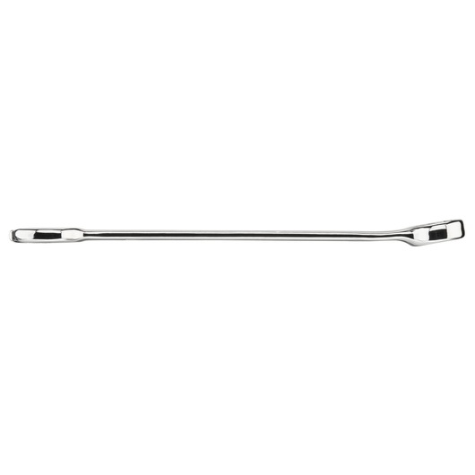 STANLEY STMT95909-0 chrome finish breaker bar, straight view on white background.