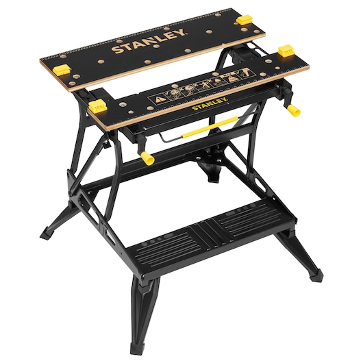 Bancada de trabalho de altura dupla com fixação vertical STANLEY®