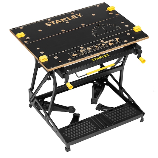 Bancada de trabalho de altura dupla com fixação vertical STANLEY®