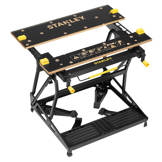Bancada de trabalho de altura dupla com fixação vertical STANLEY®